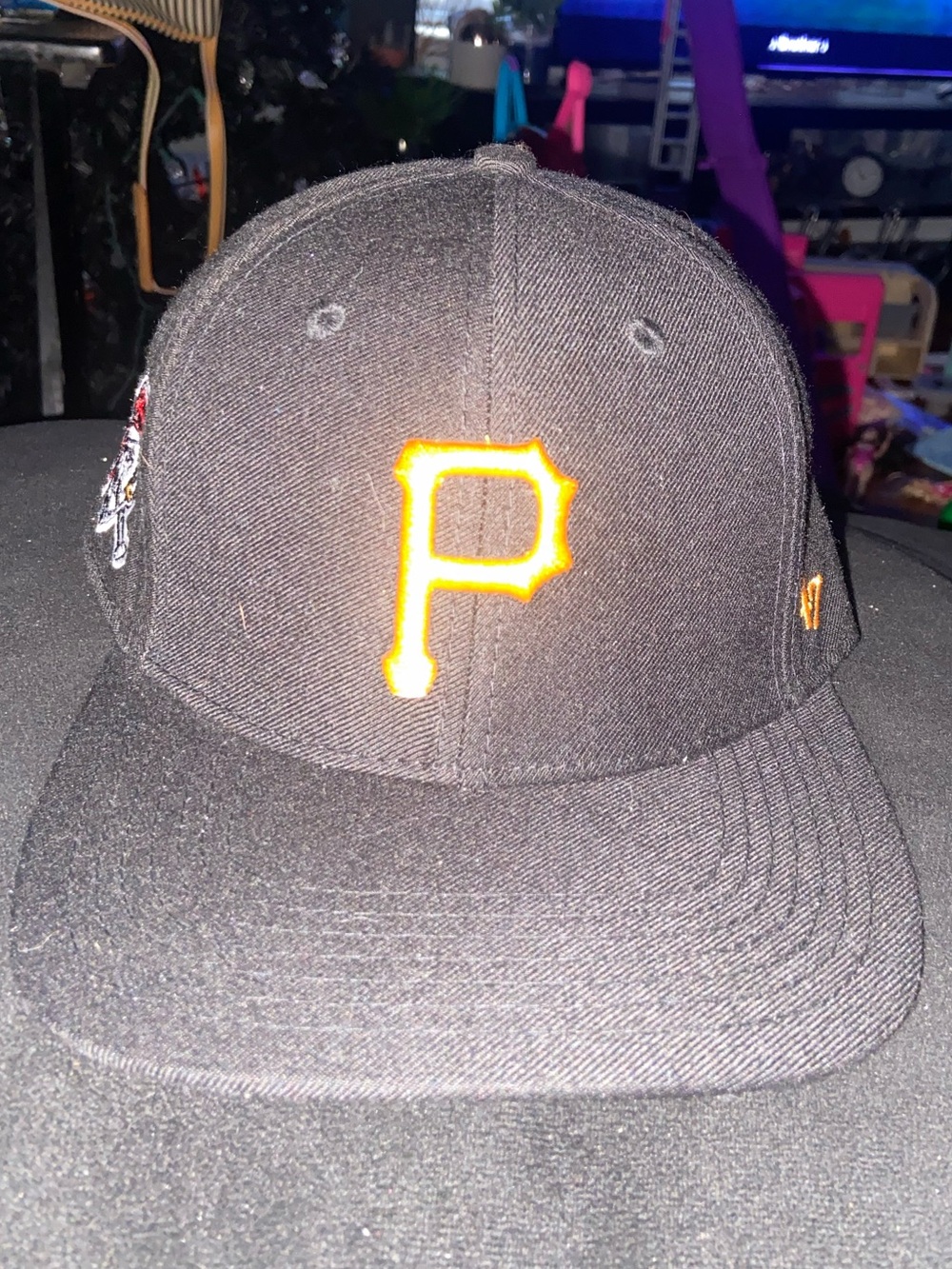 Pittsburgh pirates black cap 47